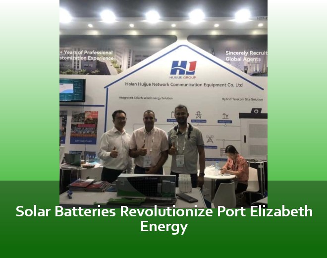 Solar Batteries Revolutionize Port Elizabeth Energy